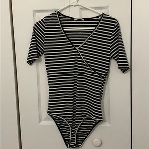wrap style bodysuit